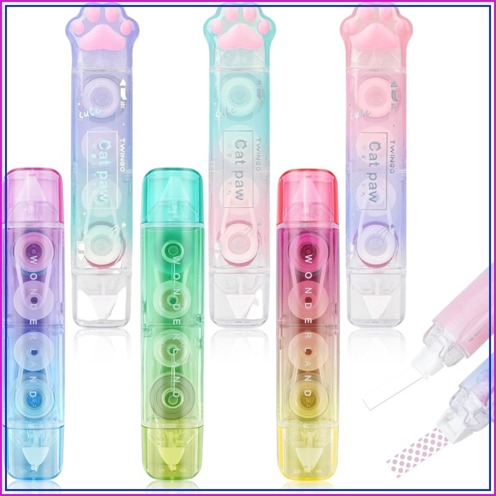 Correction Tape Roller - 6 Pcs Correction Tape, 2 in