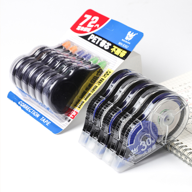 Correction Tape Roller - 6pcs/Set School Correction Tape Roller Simple