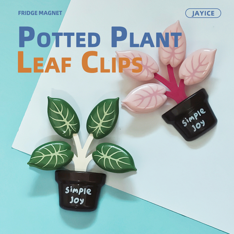 Paperclip Magnetic Set - 2 sets Magnetic Potted Plant Bag