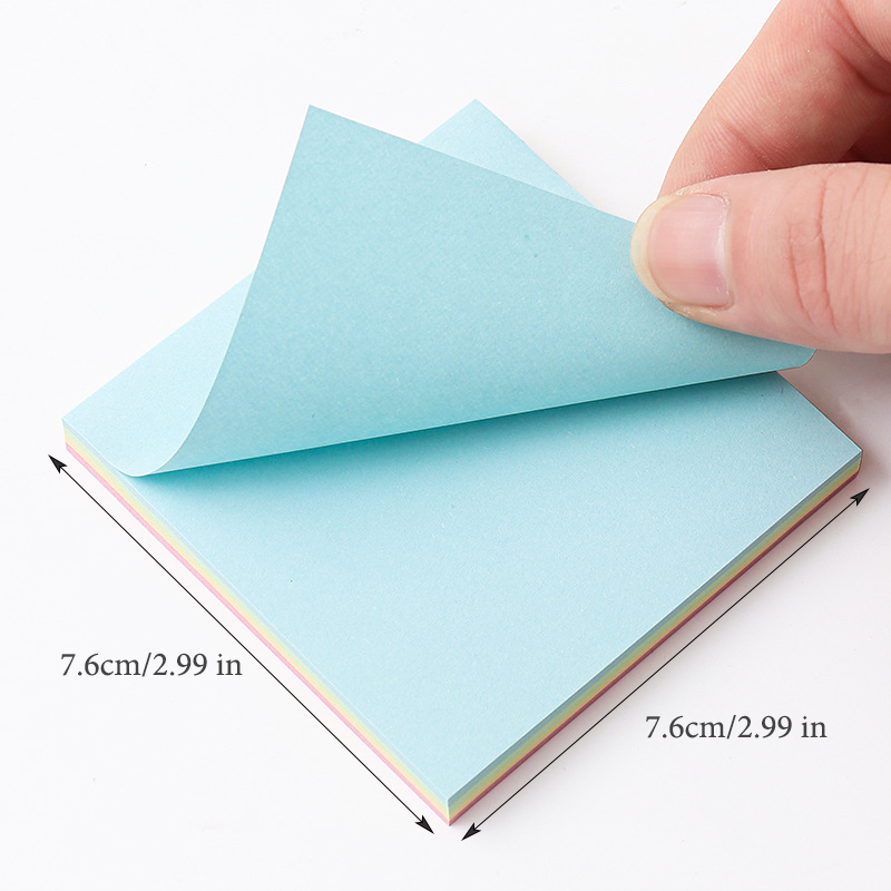 1pcs 76x76mm Blank Self Stick  - Ideal Stationery & Office Supply recension och pris