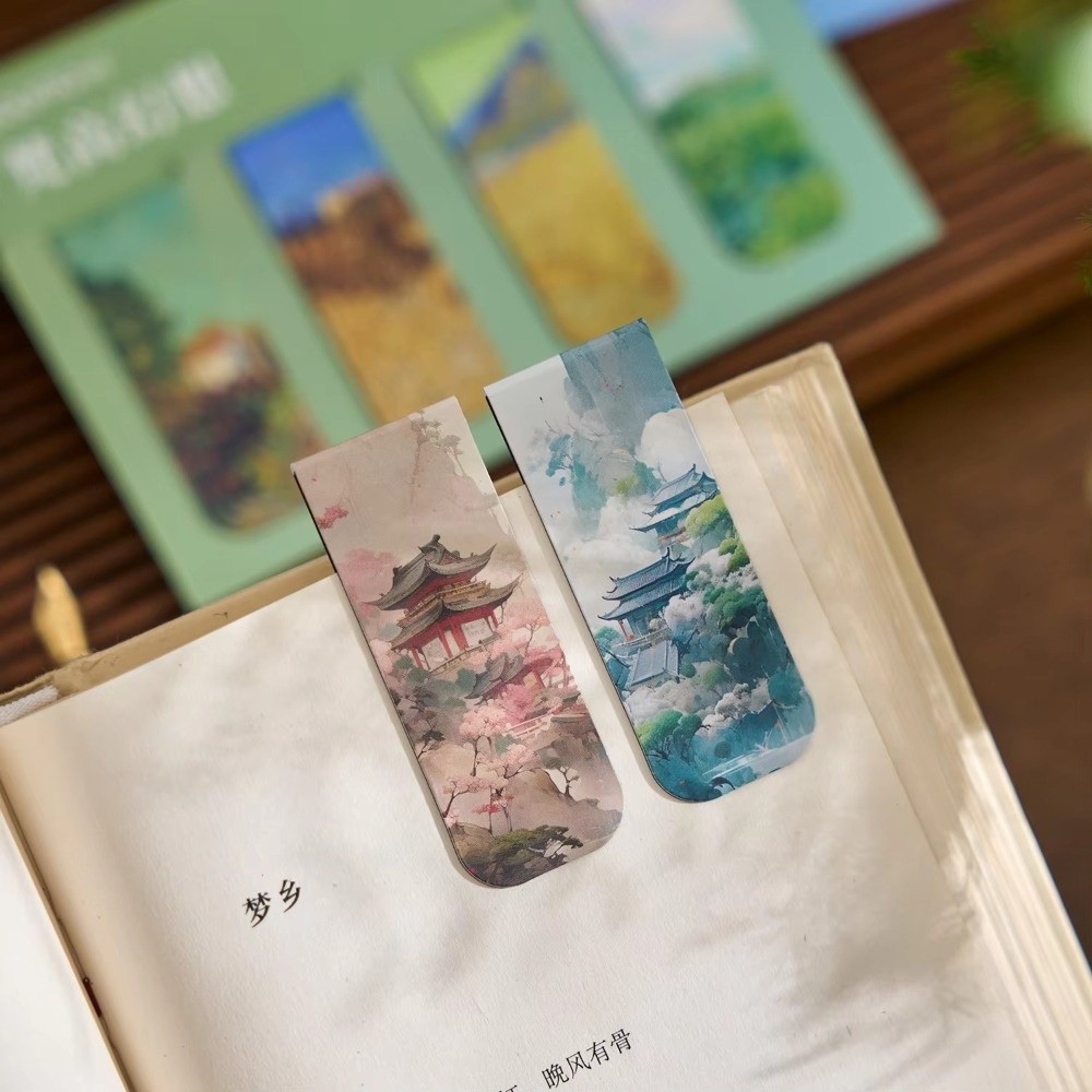 Retro Magnetic Bookmarks Set A - Paperclip Magnetic Set recension och pris