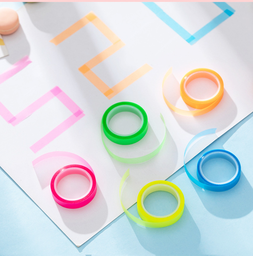 5 Rolls Multicolor Writable St - Correction Tape Roller recension och pris