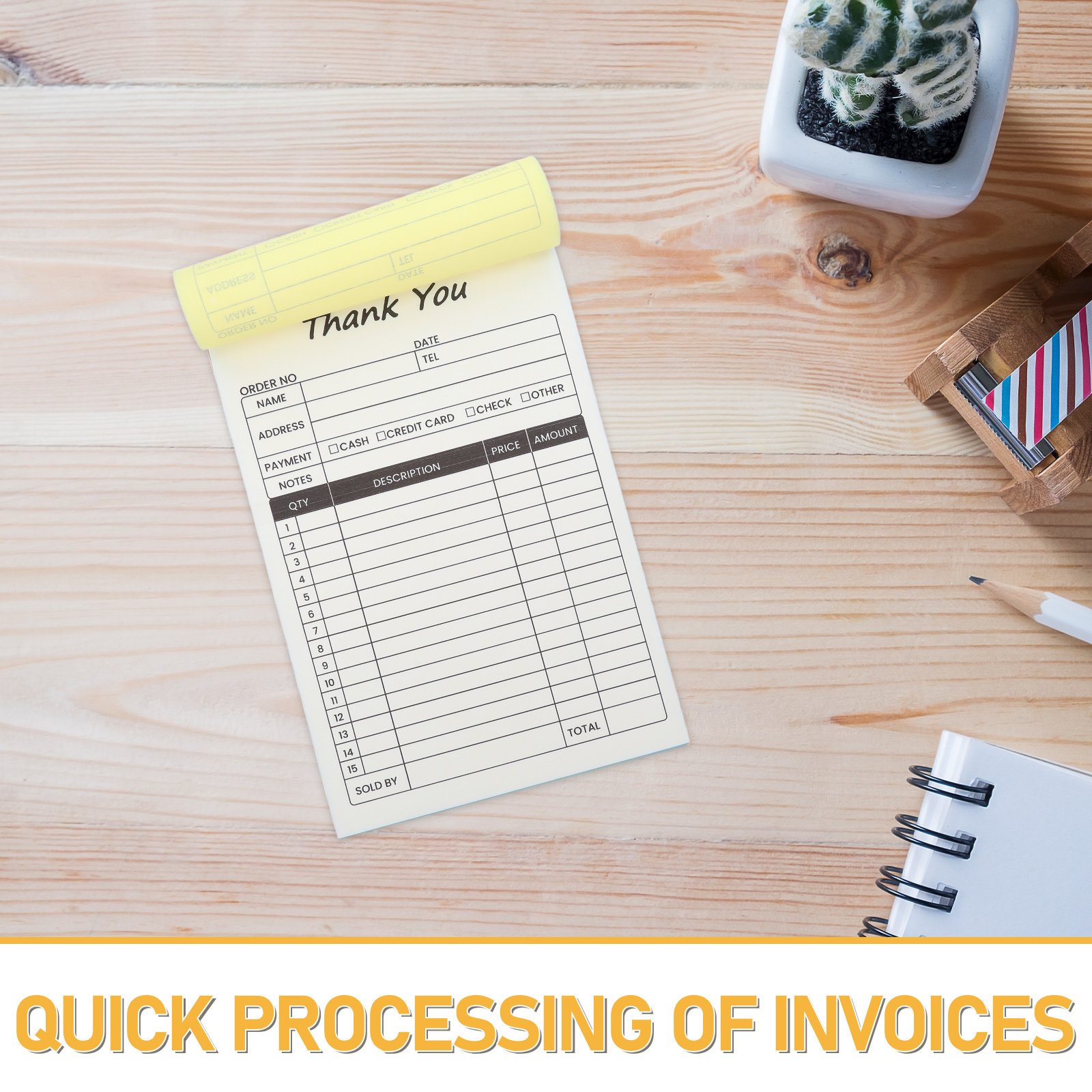 2Pcs Carbon Copy Receipt Book  - Carbon Copy Book recension och pris