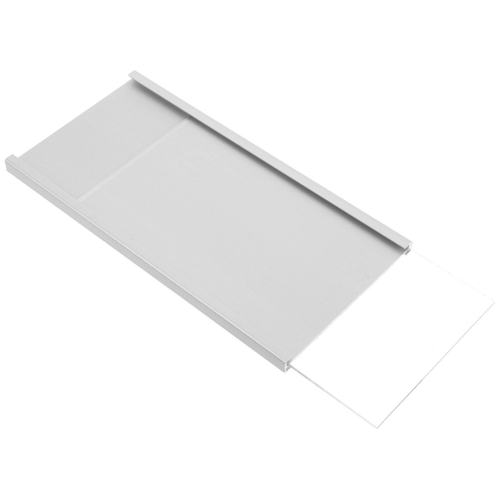 Sleek Aluminum Name Plate Hold - Desk Name Plate recension och pris