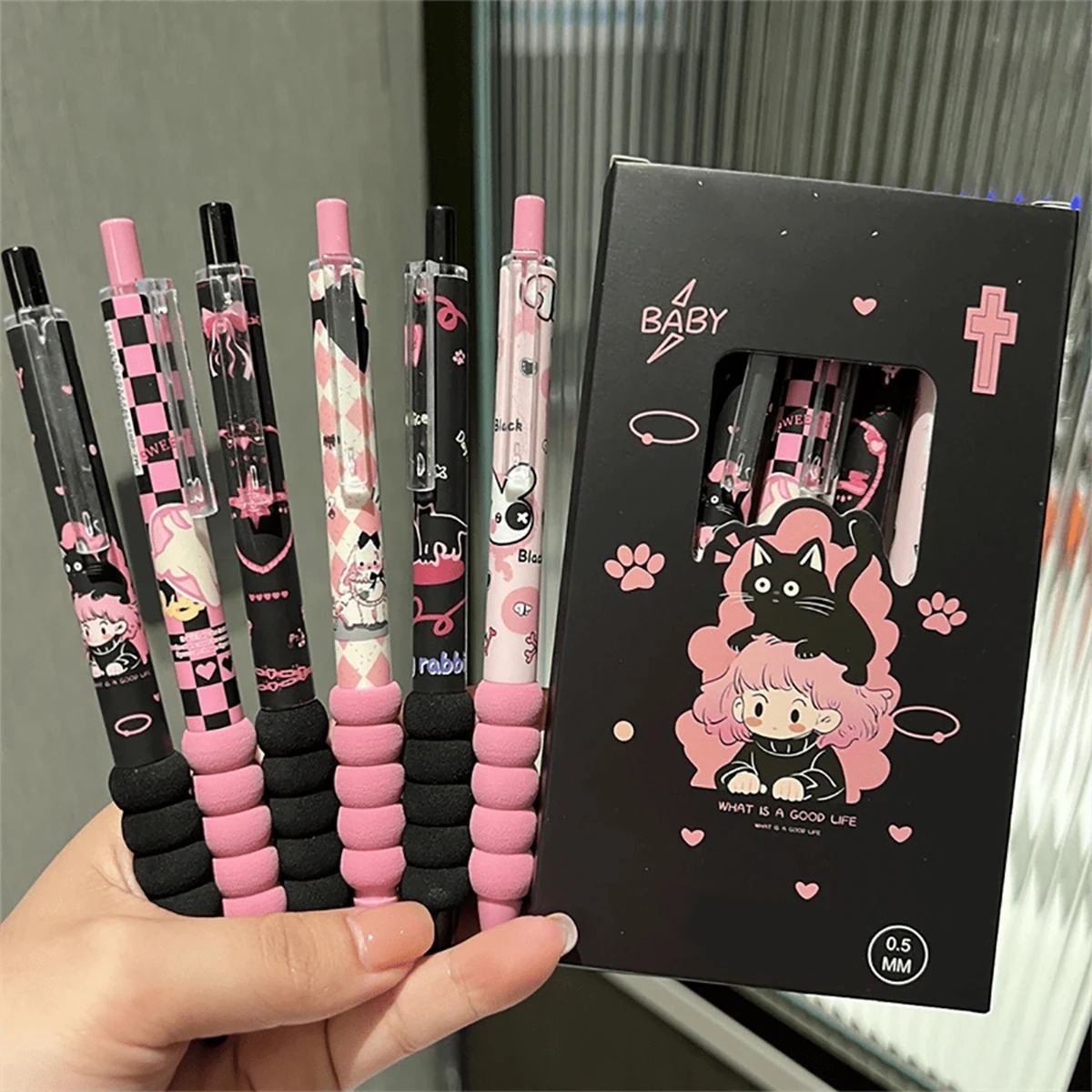 6-Piece Fashionable Cute Neutr - Ideal Stationery & Office Supply recension och pris