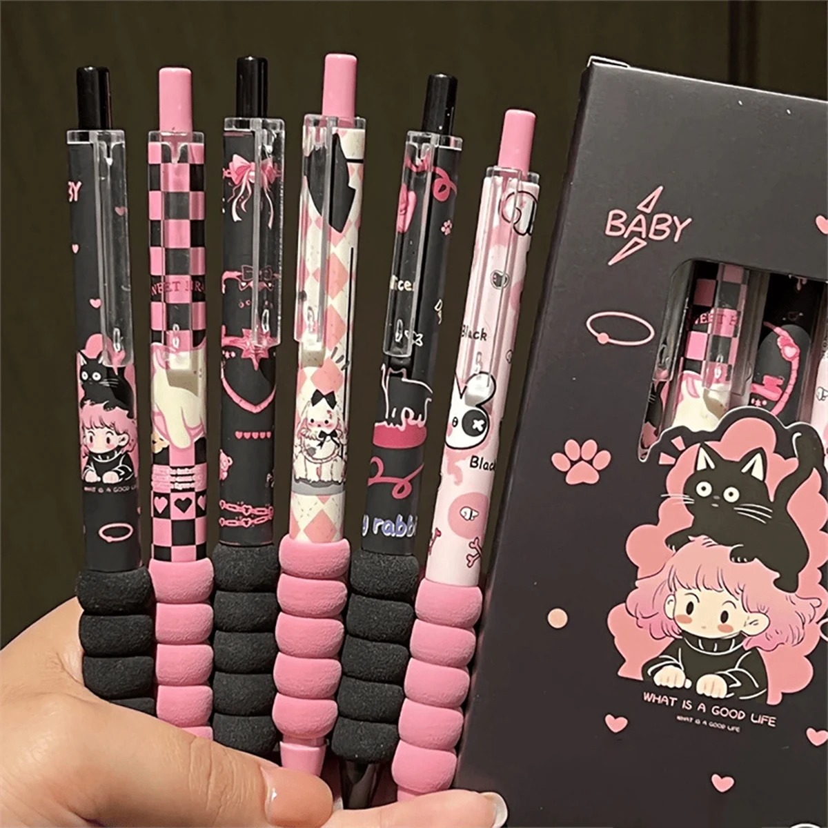 6-Piece Fashionable Cute Neutr - Ideal Stationery & Office Supply recension och pris
