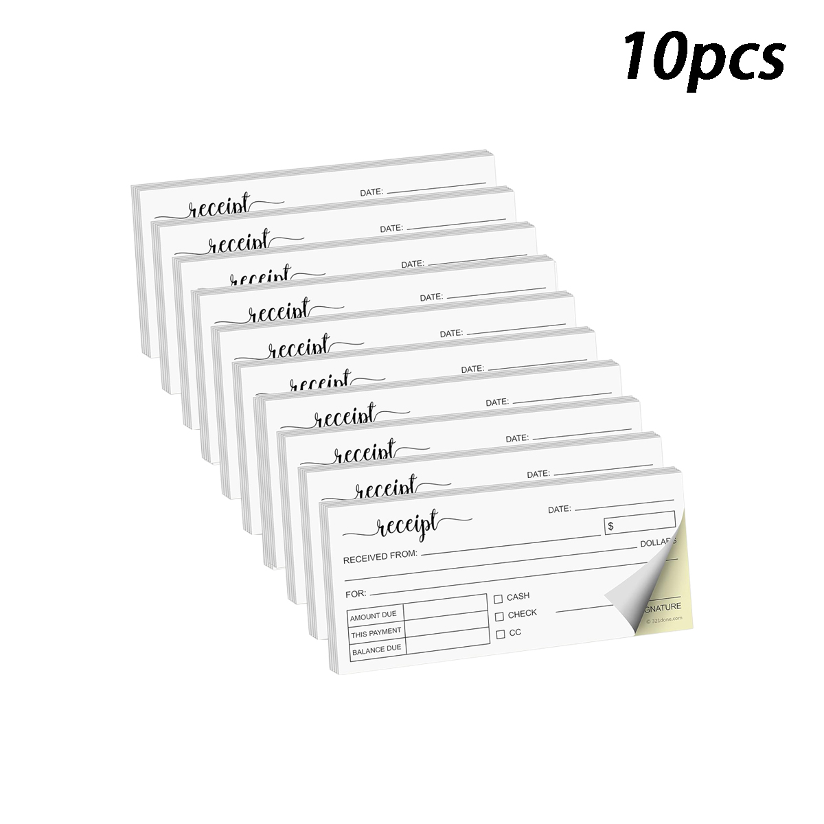 10 books, 150 copies in total, - Carbon Copy Book recension och pris
