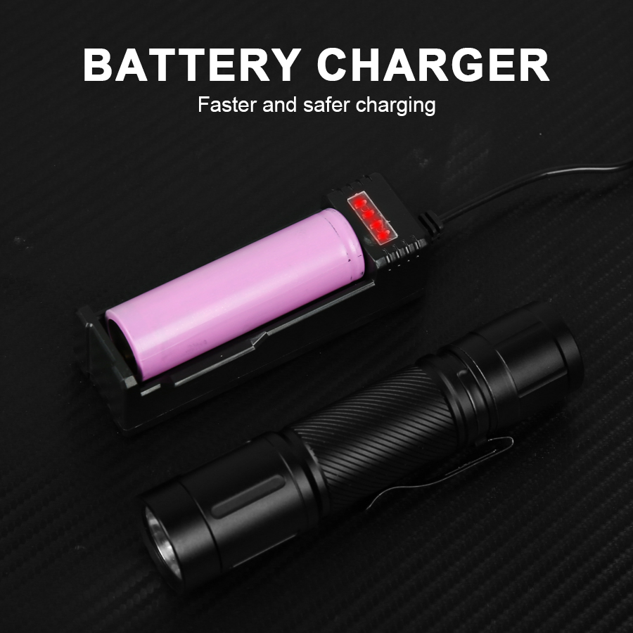 1200LM Fixed Focus LED Flashli - Stationery Supply recension och pris