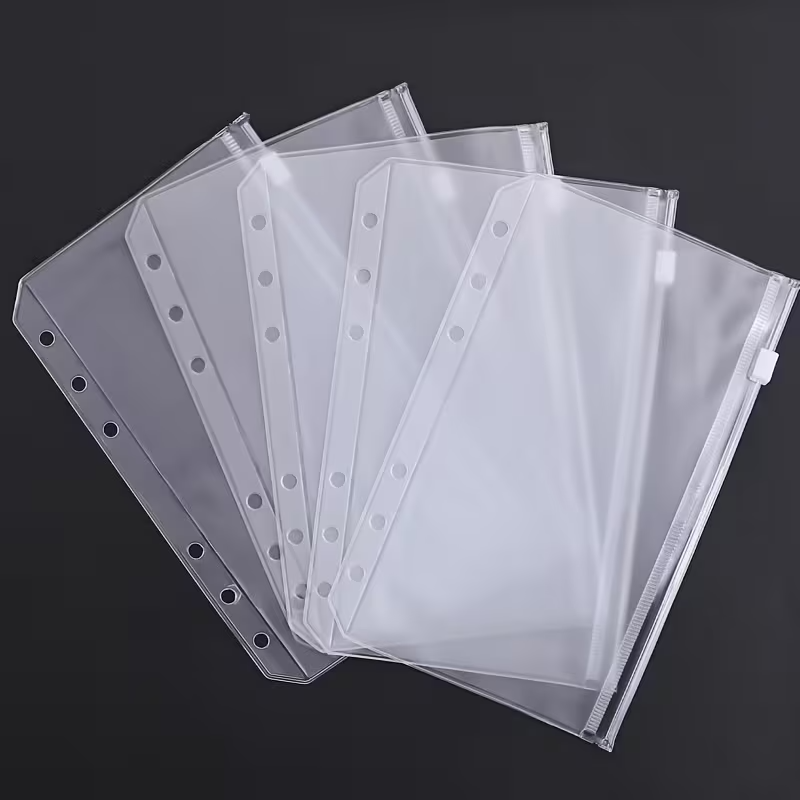 A5/A6/A7 Binder Pockets Binder - Portfolio Folder Zip recension och pris