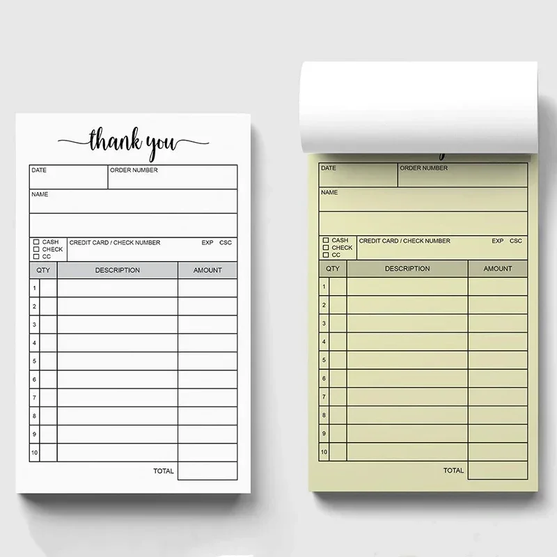 Business Sales Invoice Receipt - Carbon Copy Book recension och pris