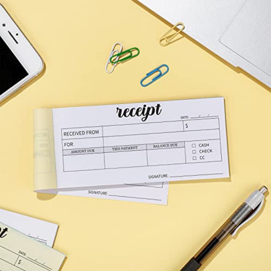 4 Pieces Receipt Books Carbonl - Carbon Copy Book recension och pris
