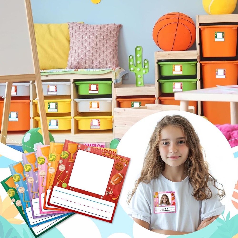 48 Pcs Kids Desk Nameplates wi - Desk Name Plate recension och pris