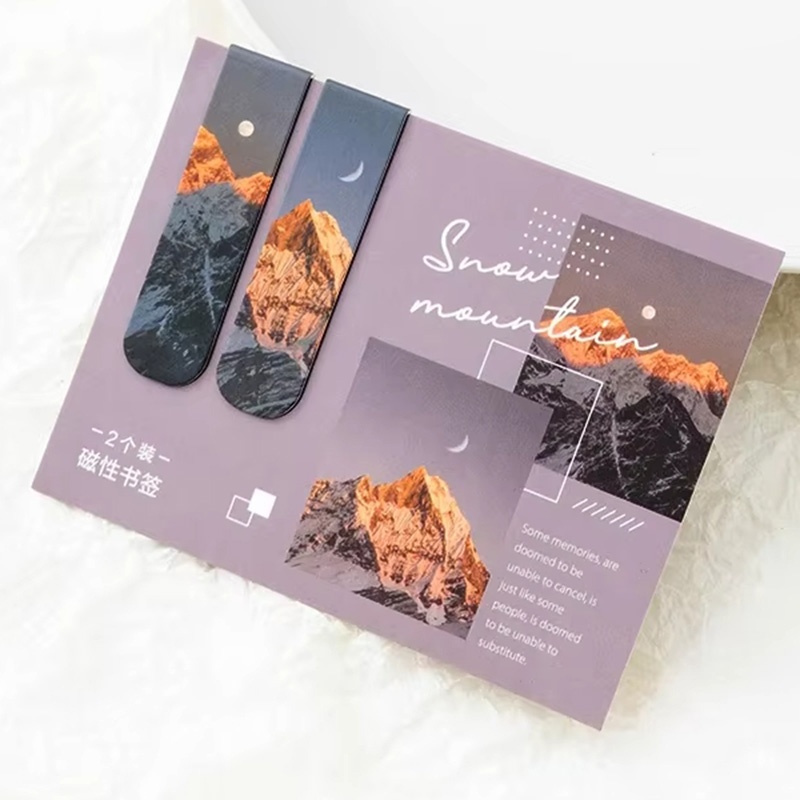 2Pcs Magnetic Bookmark Beautif - Paperclip Magnetic Set recension och pris