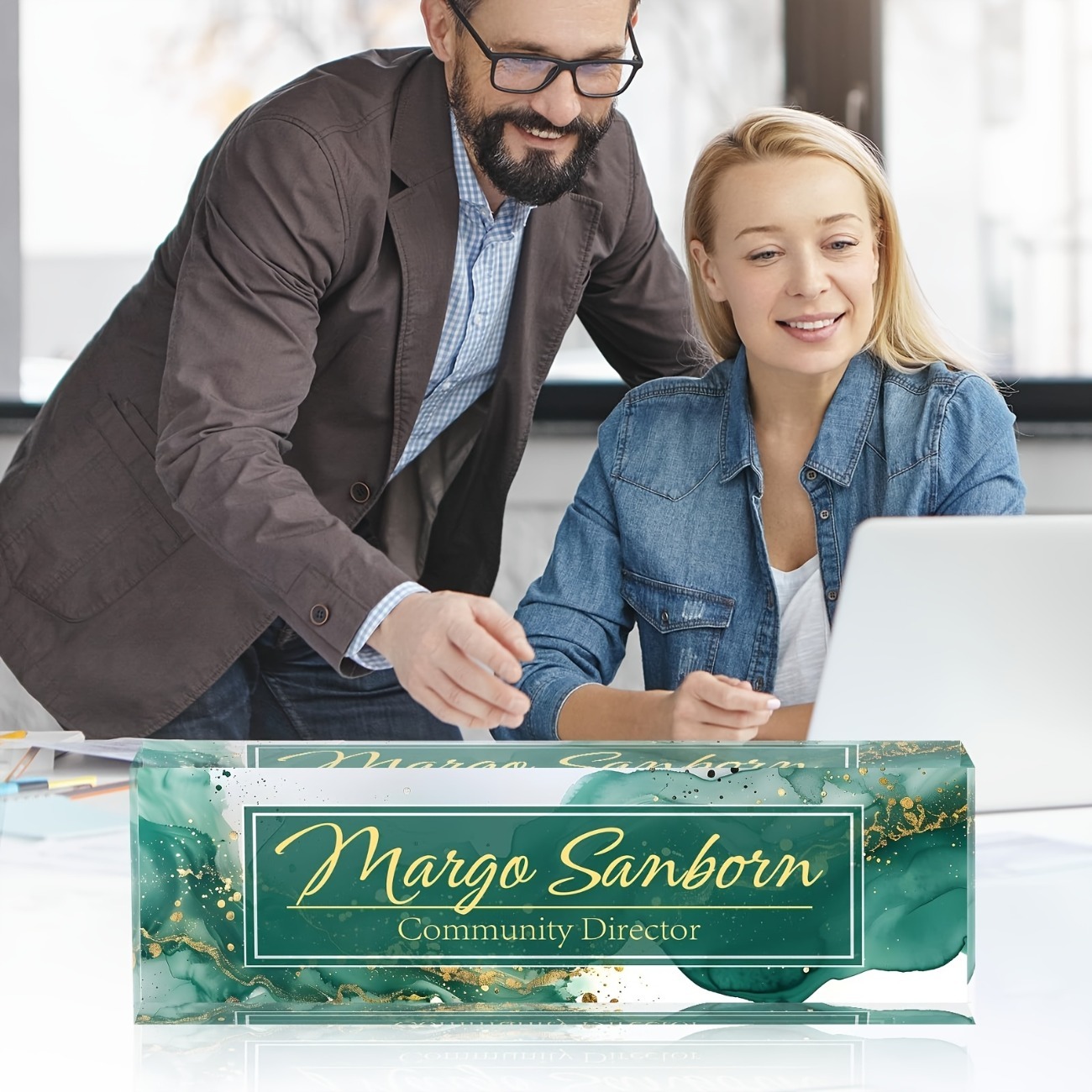 Custom Acrylic Desk Name Plate - Desk Name Plate recension och pris