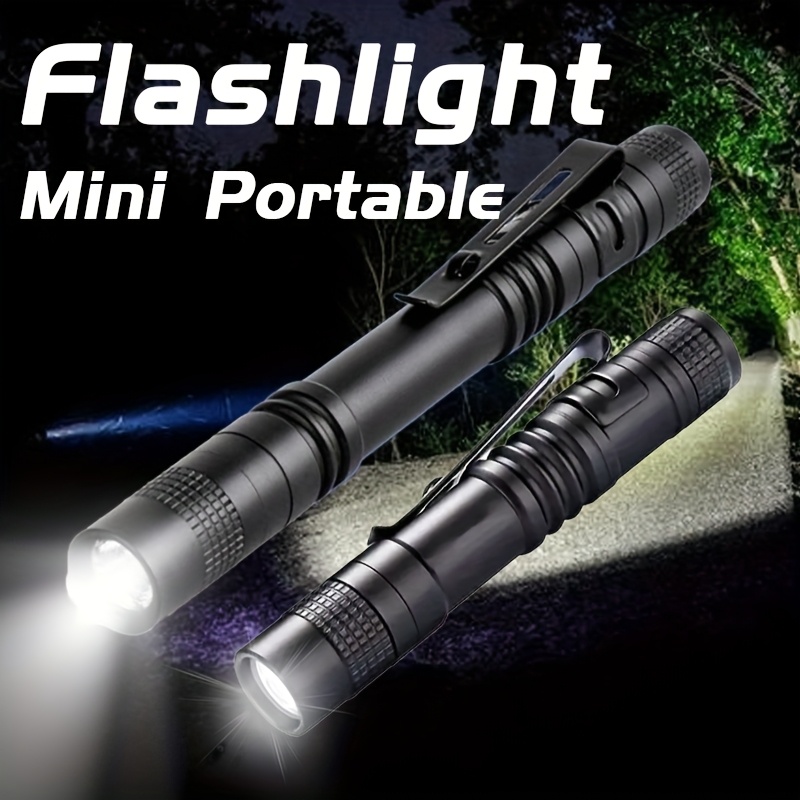 Mini Portable LED Flashlight P - Stationery Supply recension och pris