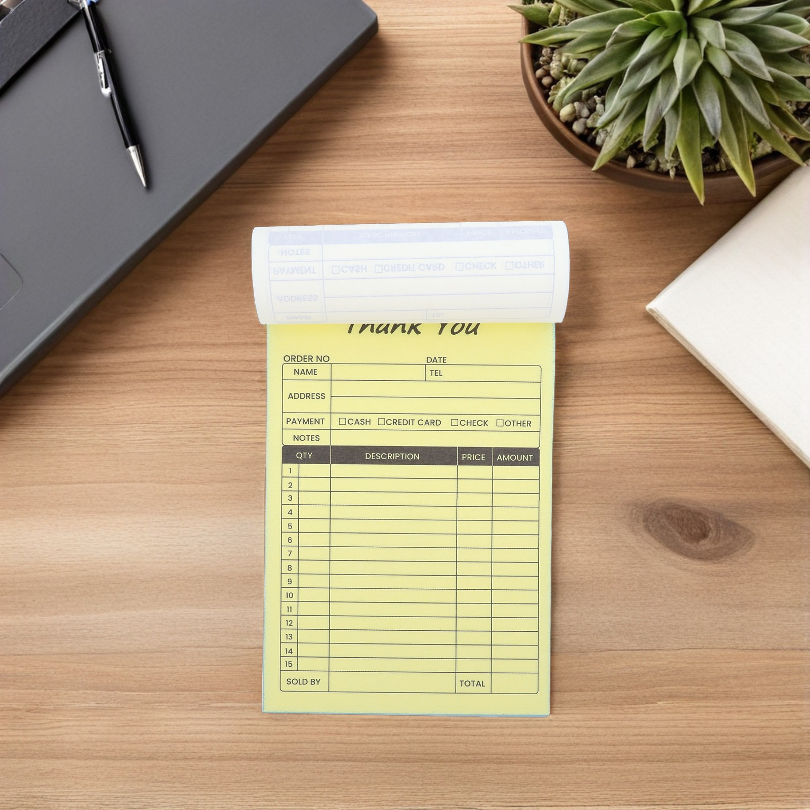 2Pcs Carbon Copy Receipt Book  - Carbon Copy Book recension och pris