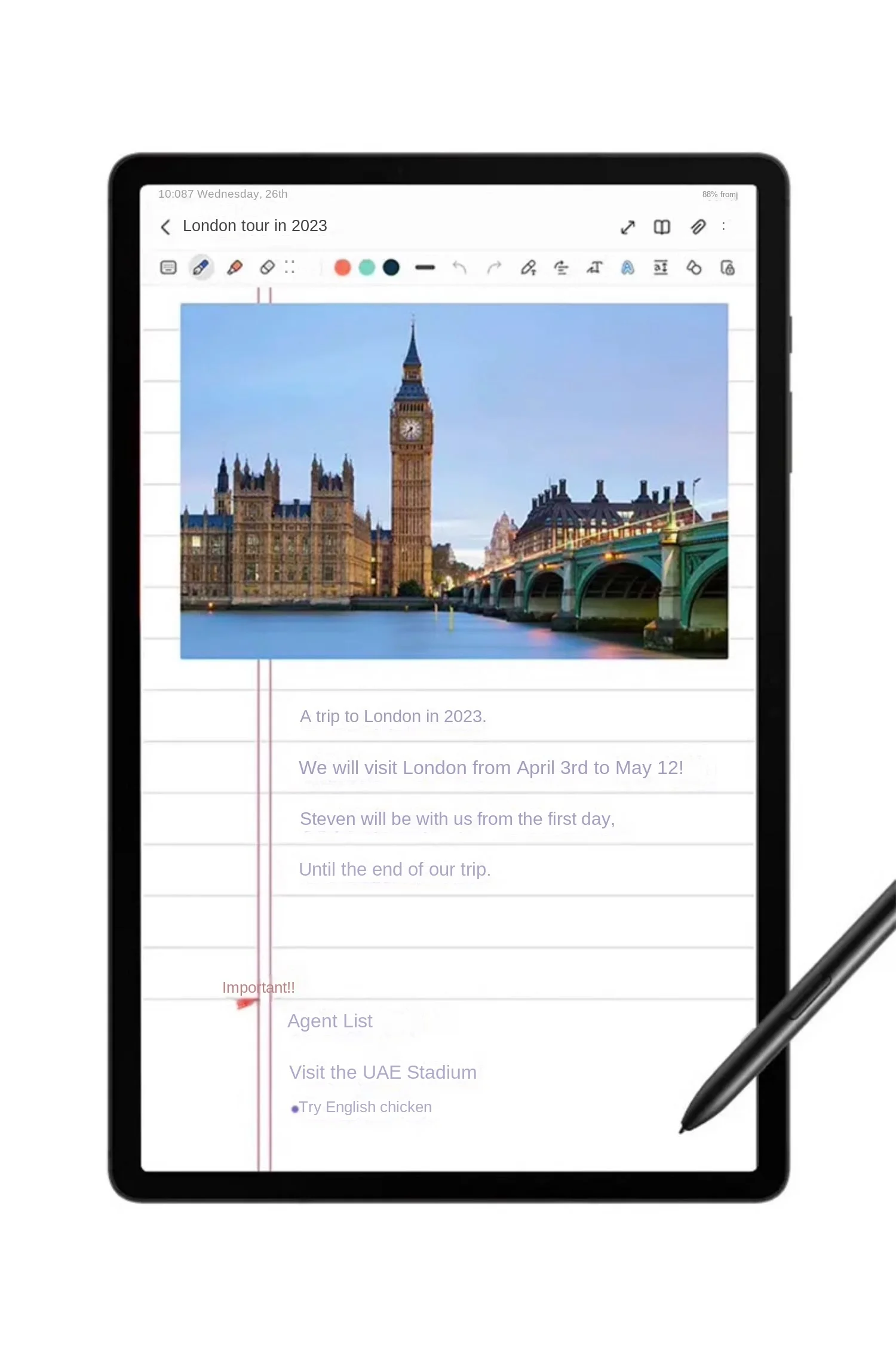 Suitable For original Samsung  - Sticky Note Cube recension och pris