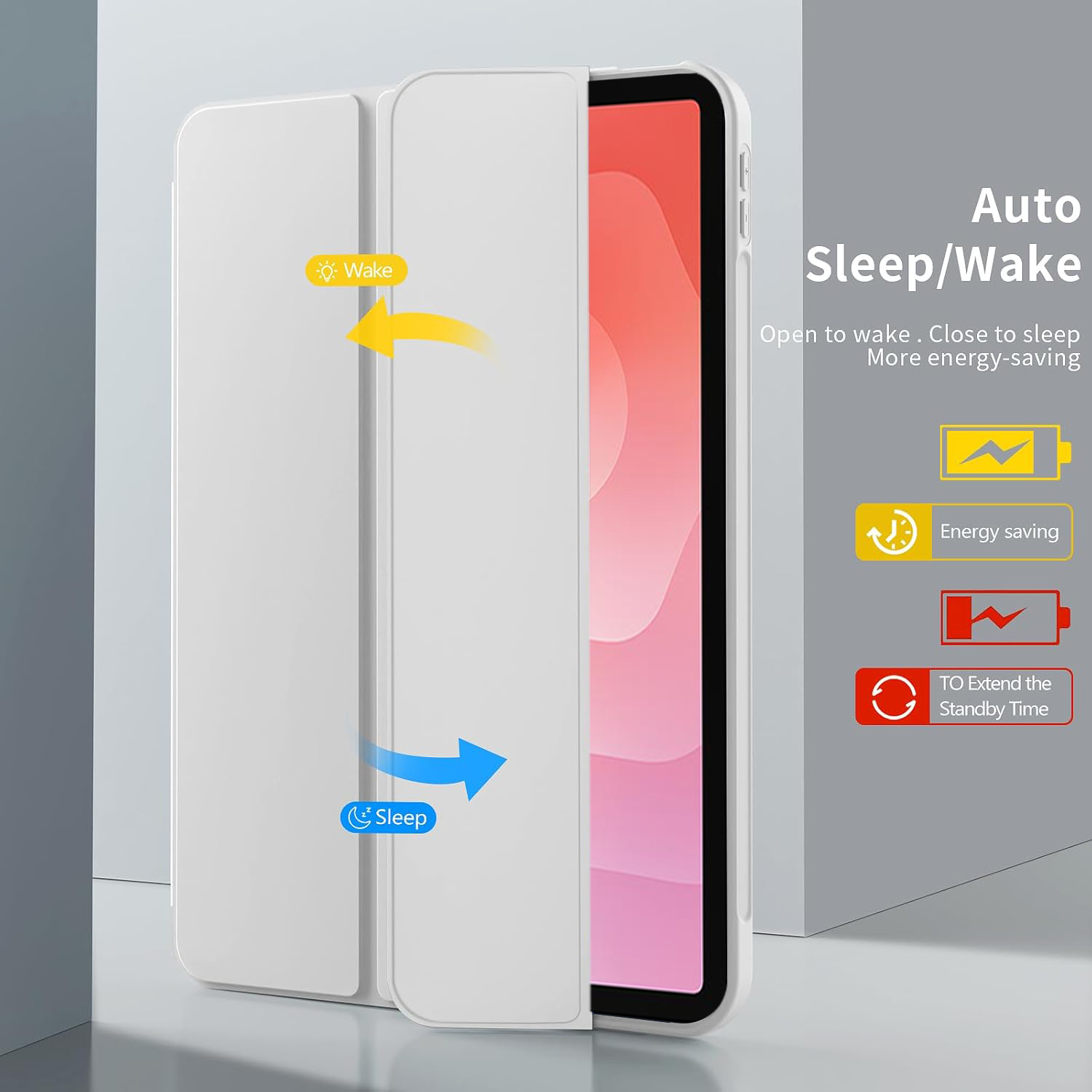 Tri-fold Flip Case For Samsung - Sticky Note Cube recension och pris