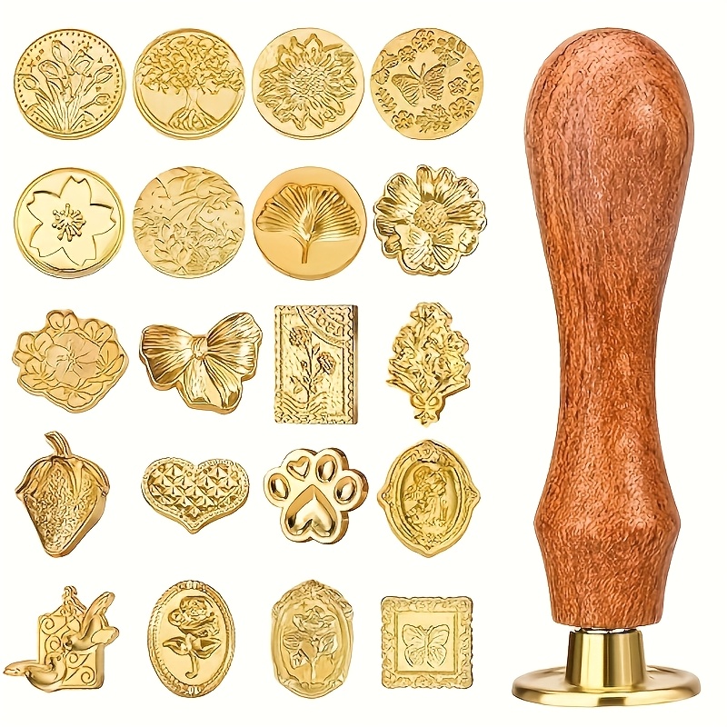 21pc wax stamp set with variou - Wax Seal Stamp Kit recension och pris