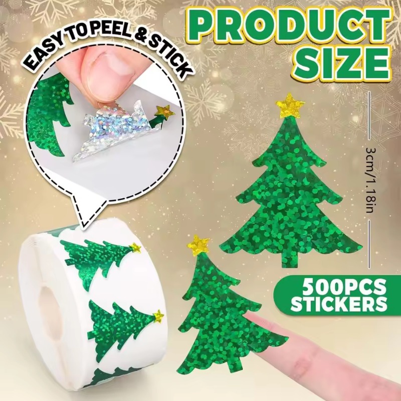 Christmas Glittering Tree Stic - Ideal Stationery & Office Supply recension och pris