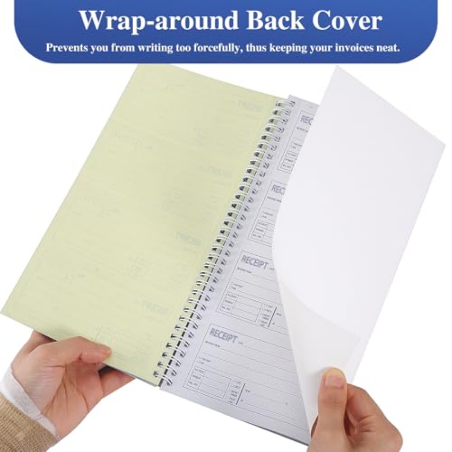 2 Pack Receipt Books with Carb - Carbon Copy Book recension och pris