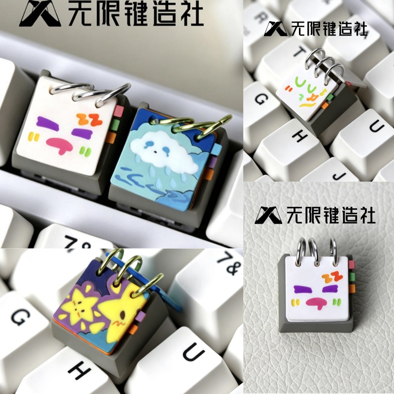 Wuxian Cute Calendar Resin Key - Ideal Stationery & Office Supply recension och pris