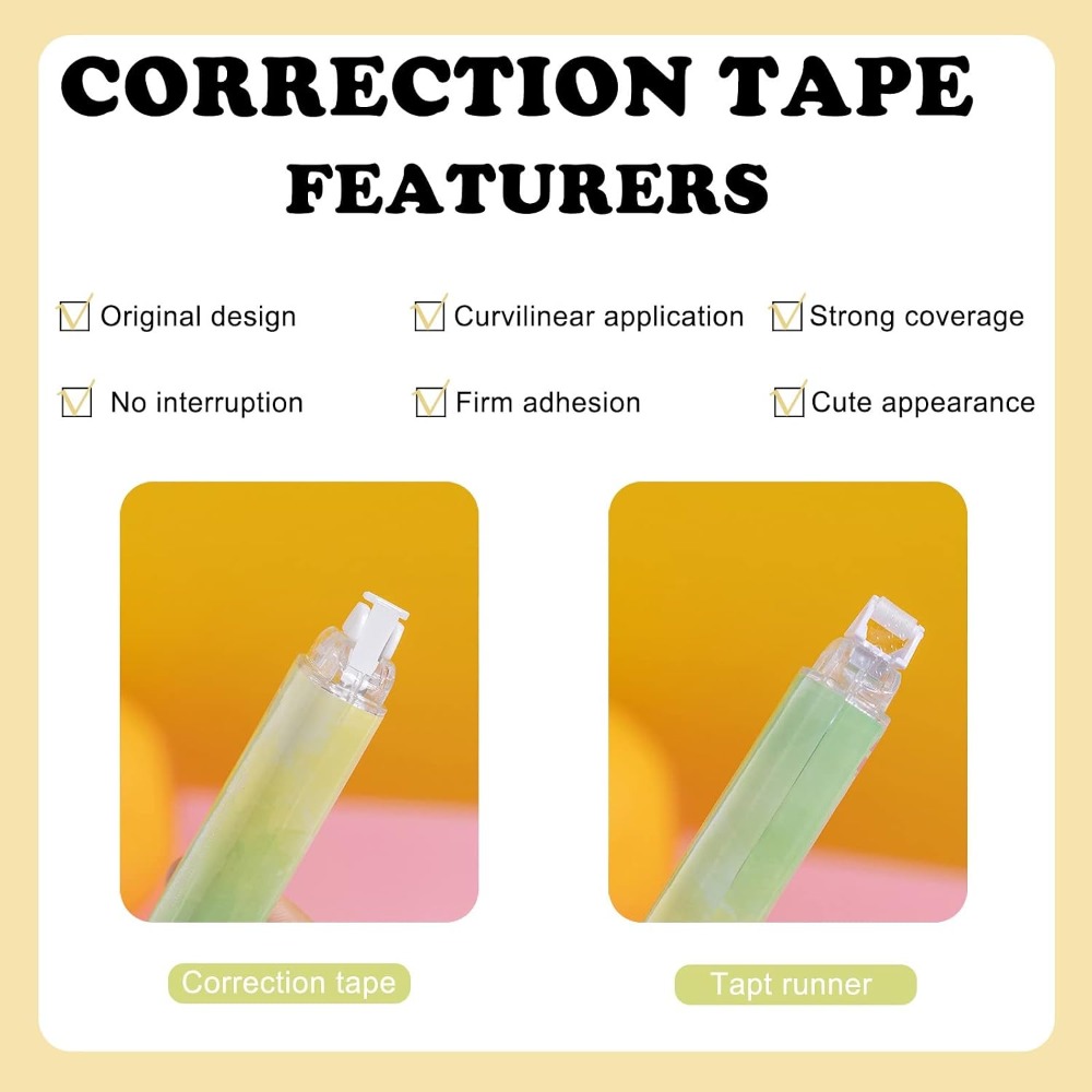 2 in 1 Correction Tape and Dou - Correction Tape Roller recension och pris