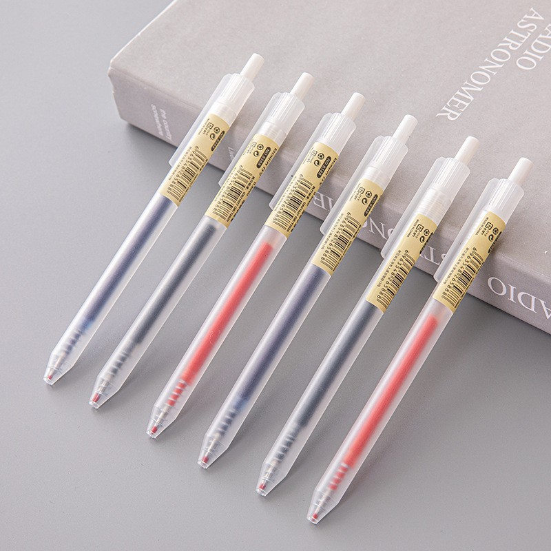 6/10Pcs 0.5mm Retractable Gel  - Office Stationery Supply Business recension och pris