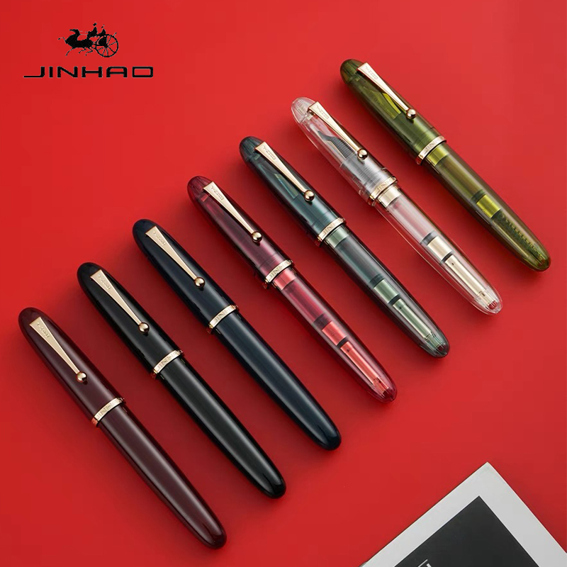 Jinhao 9019 Fountain Pen Trans - Office Stationery Supply Business recension och pris