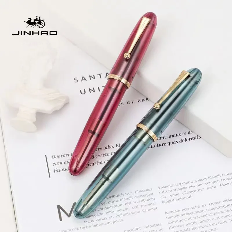 Jinhao 9019 Fountain Pen Trans - Office Stationery Supply Business recension och pris