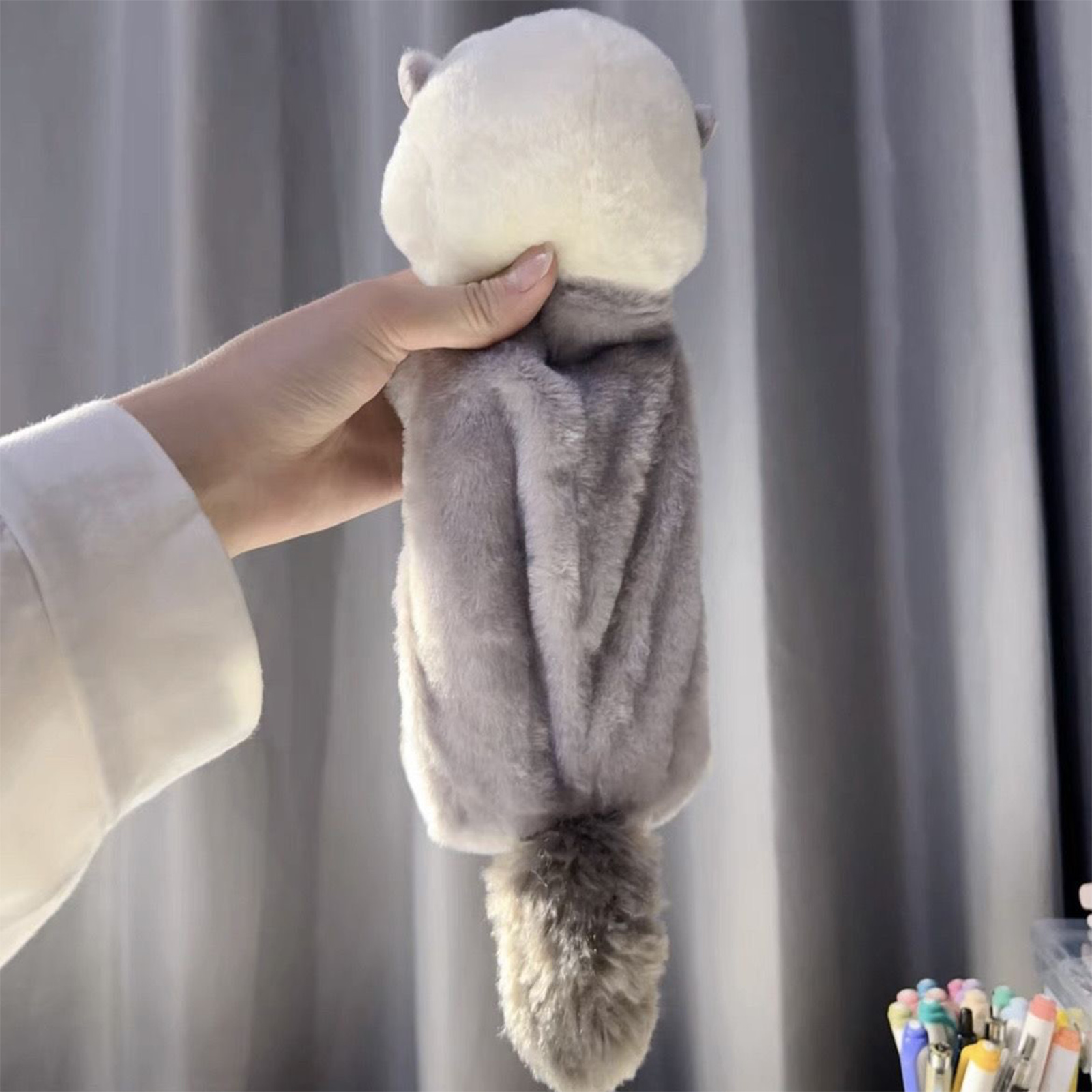 Creative Plush Toy Pencil Case - Stationery Supply recension och pris