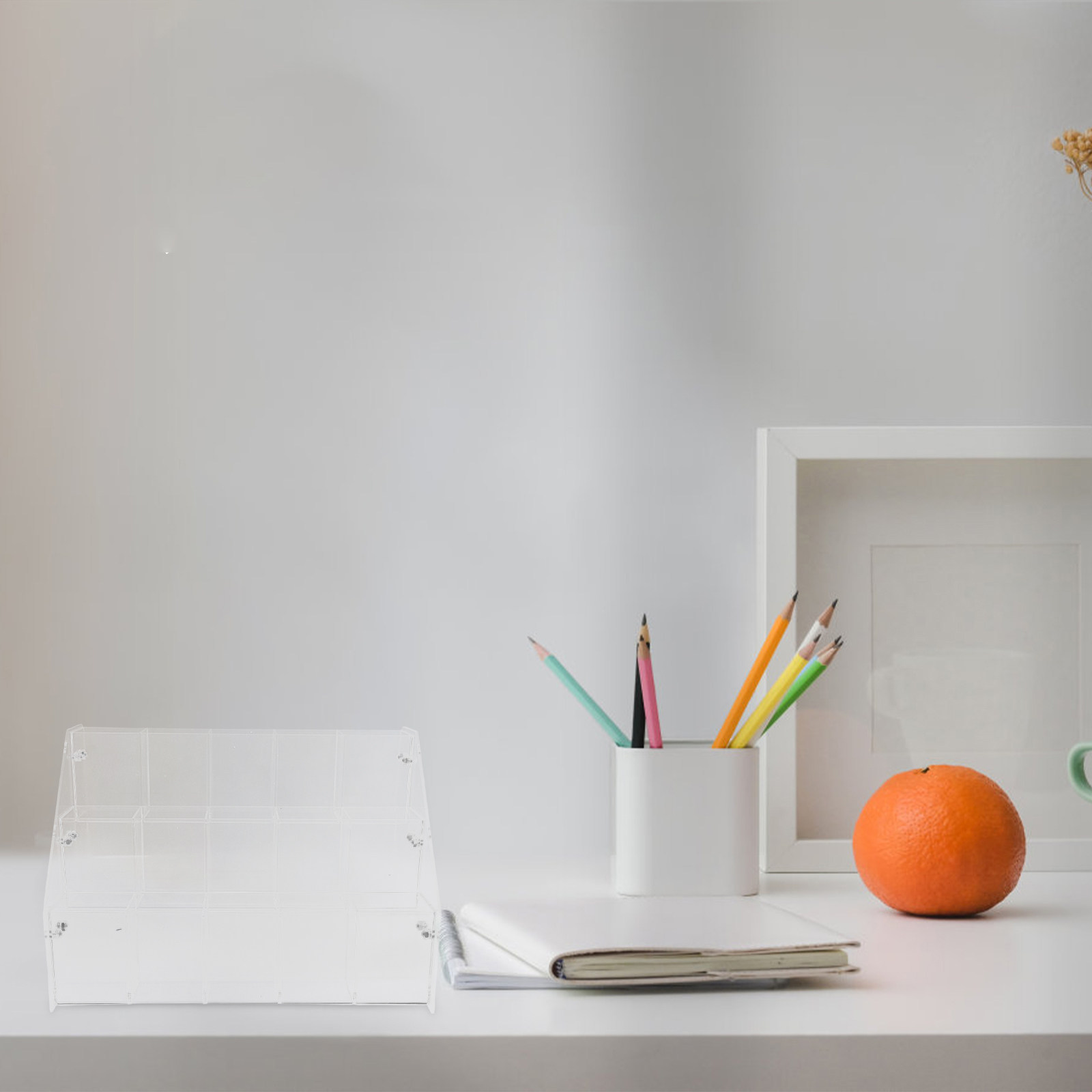 Modern Clear Acrylic Pen Holde - Stationery Office Supply Store recension och pris