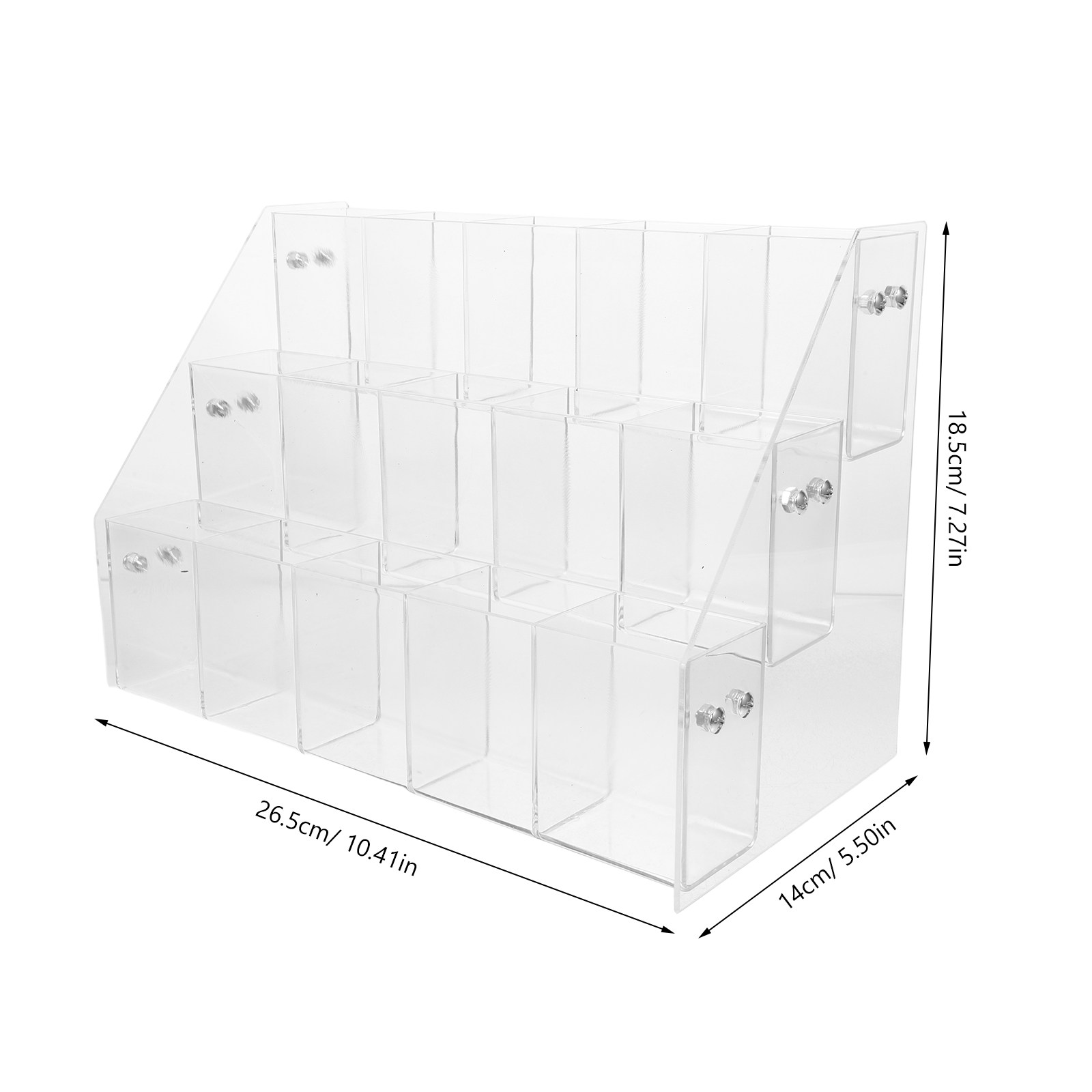 Modern Clear Acrylic Pen Holde - Stationery Office Supply Store recension och pris
