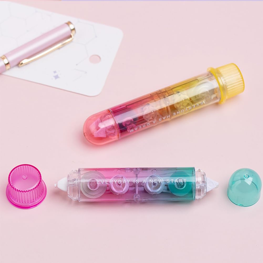 4 PACK 2 In1 White Out Correct - Correction Tape Roller recension och pris