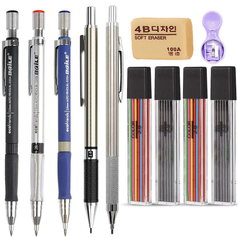 2.0mm 2B Mechanical Pencils Au - Ideal Stationery & Office Supply recension och pris