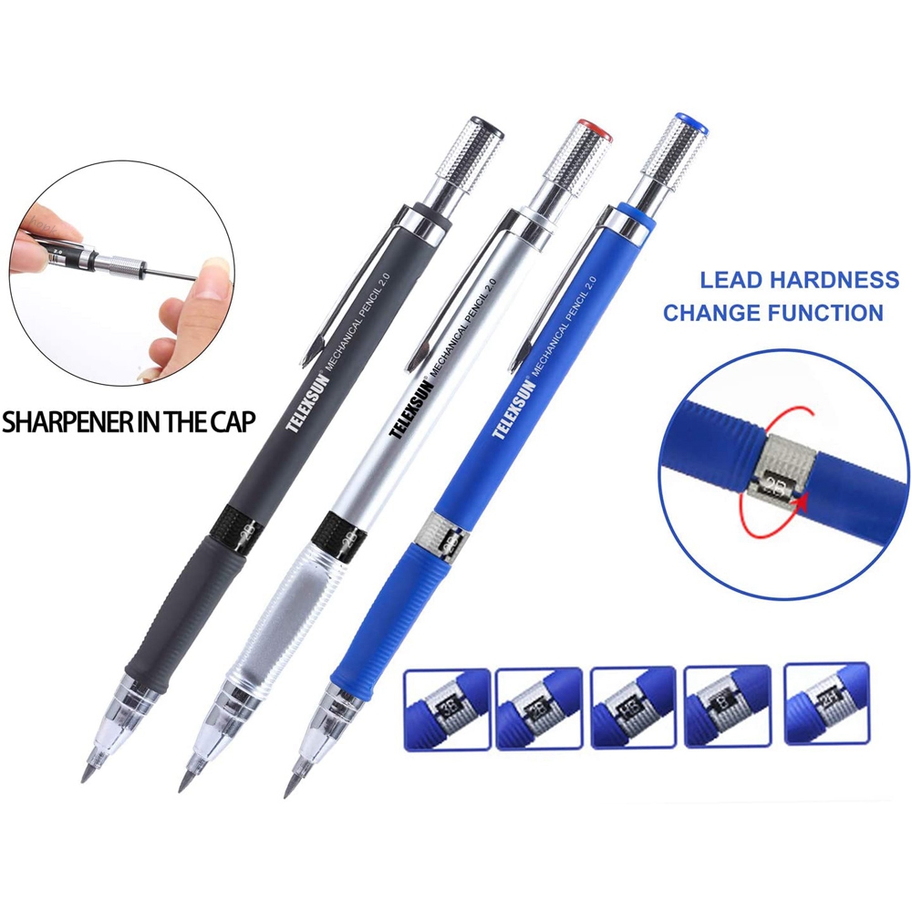 2.0mm 2B Mechanical Pencils Au - Ideal Stationery & Office Supply recension och pris