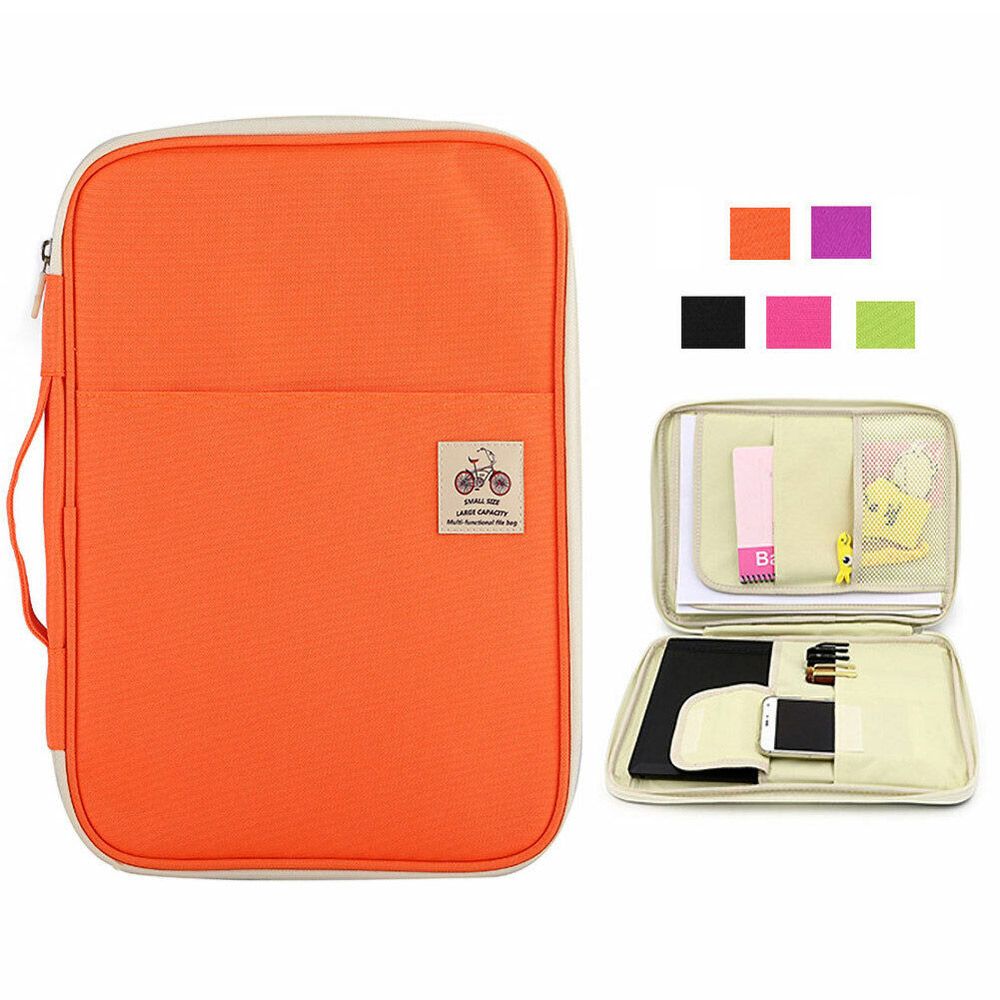 Travel A4 Portfolio Zipped Con - Portfolio Folder Zip recension och pris