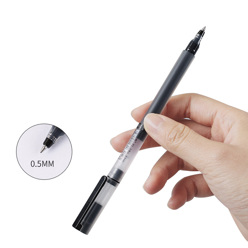 12/6Pc/Lot Gel Pen 0.5MM Ink S - Office Stationery Supply Business recension och pris