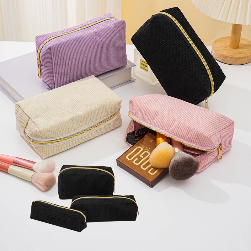 4pcs Durable Corduroy Storage  - Ideal Stationery & Office Supply recension och pris