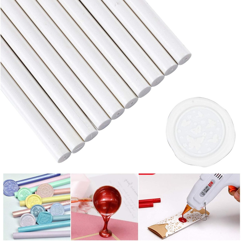 20 Pieces Glue Sealing Wax Sti - Wax Seal Stamp Kit recension och pris