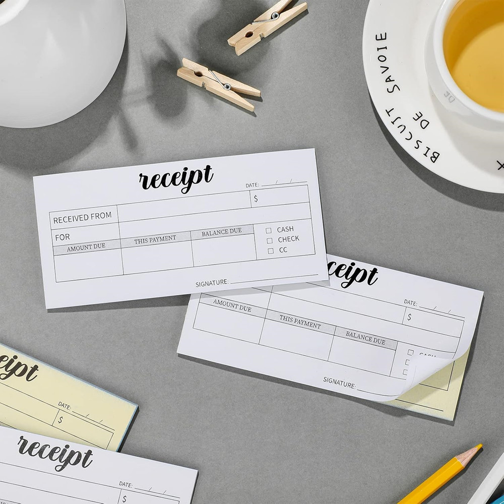 cash receipt book Carbon Copie - Carbon Copy Book recension och pris