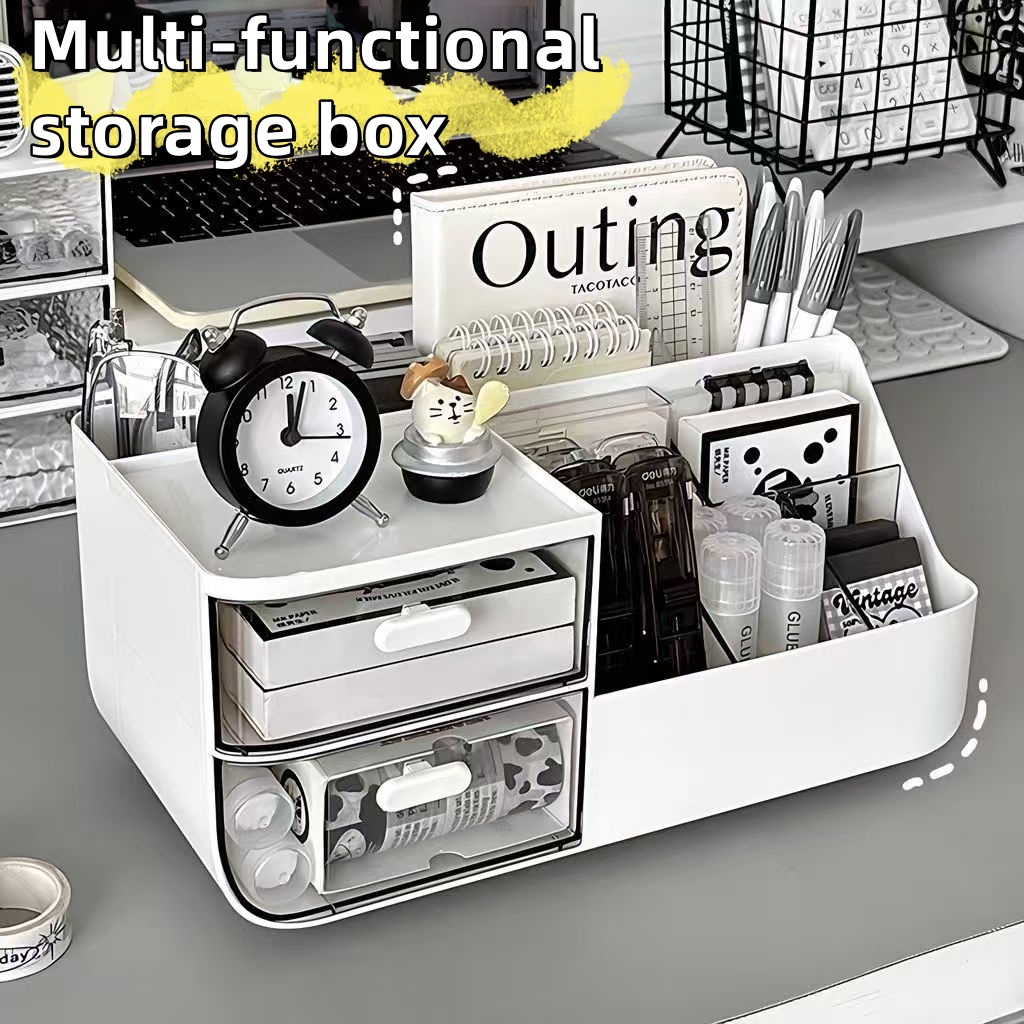 1Pcs Desktop Cosmetics Organiz - Ideal Stationery & Office Supply recension och pris