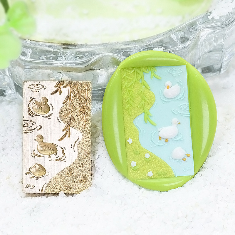 Little Duck Wax Seal Stamp Hea - Wax Seal Stamp Kit recension och pris