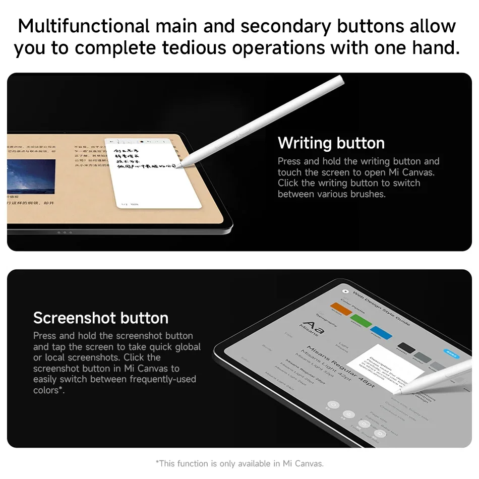 Original Xiaomi Focus Stylus P - Sticky Note Cube recension och pris