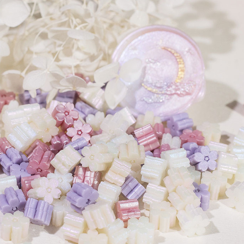 Mixed Color Glitter Sakura Wax - Wax Seal Stamp Kit recension och pris
