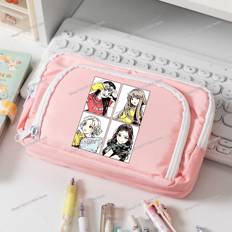 BlackPink Large Capacity Canva - Pencil Case Large recension och pris