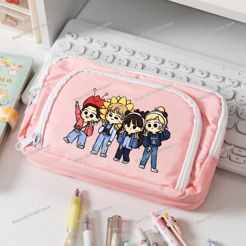 BlackPink Large Capacity Canva - Pencil Case Large recension och pris