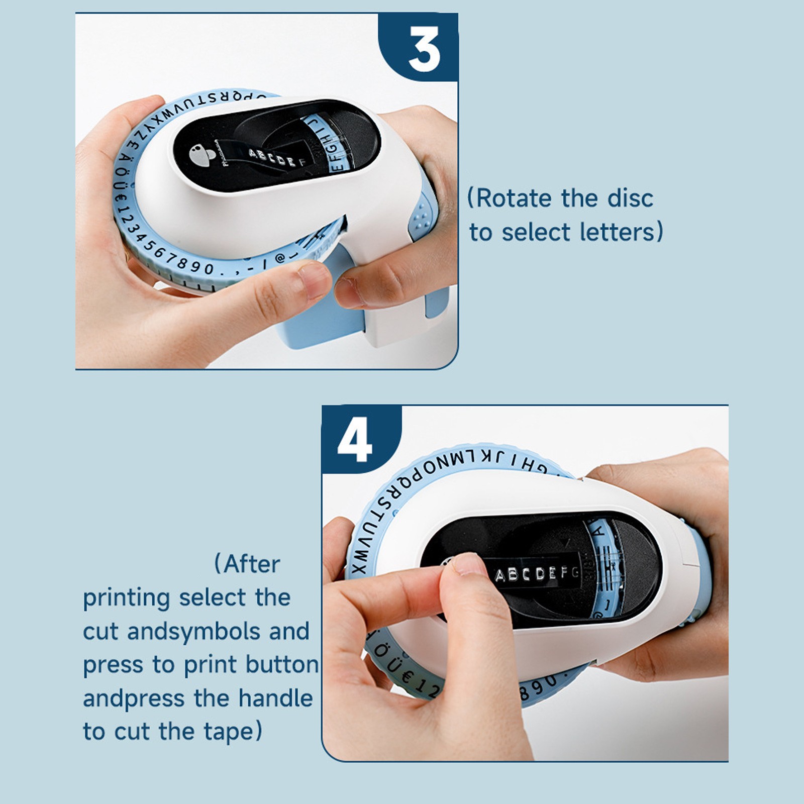 3D Label Printer Embossing Lab - Label Printer Tape recension och pris