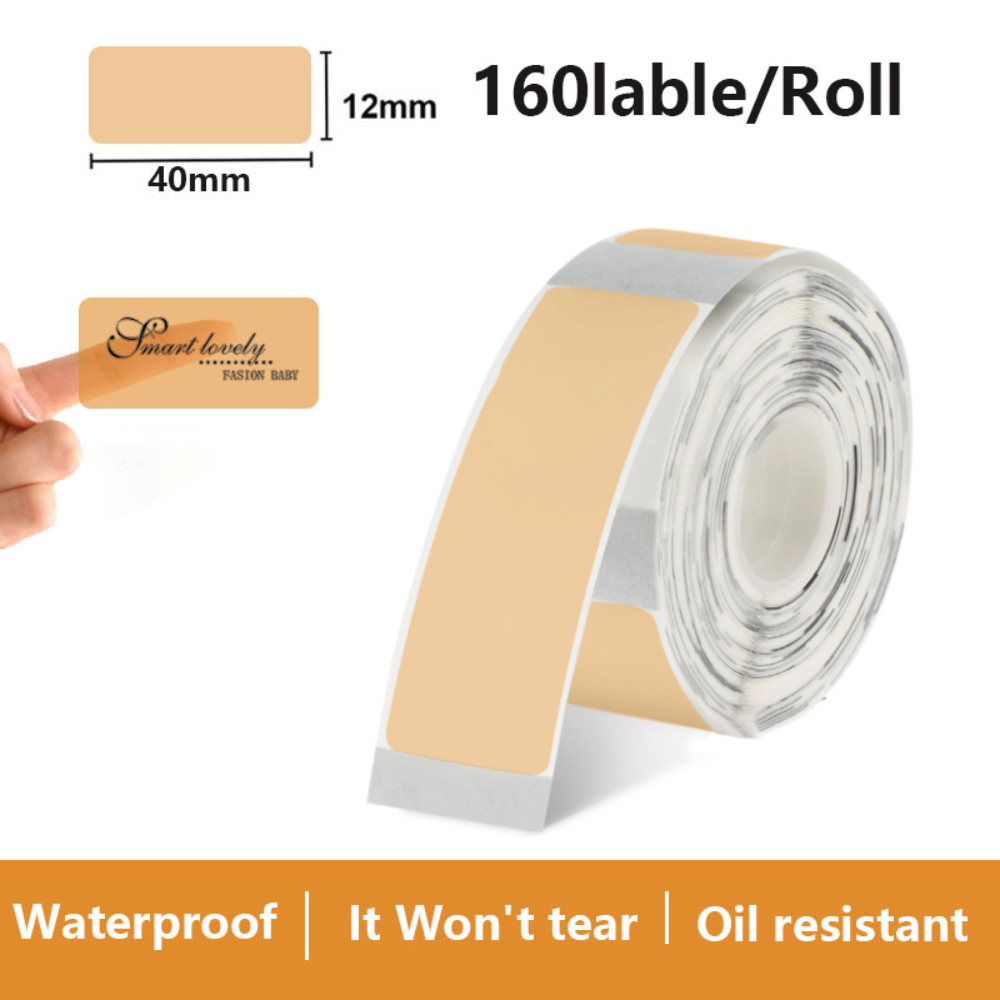 Transparent Label Sticker 12*4 - Label Printer Tape recension och pris