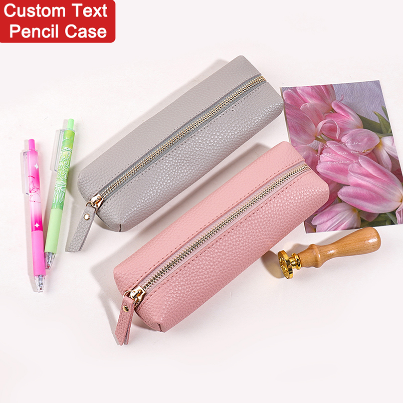 Large Capacity Custom Text Pen - Pencil Case Large recension och pris